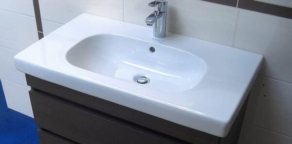 Duravit D-Code Etajerli Lavabo 85 cm. 034285