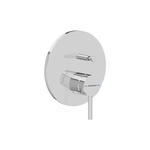 Artema Minimax Round Ankastre Banyo Bataryası Krom A43620