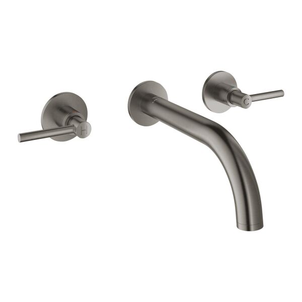 Grohe Atrio 3 Delikli Duvardan Lavabo Bataryası M-Boyut - 20662AL0