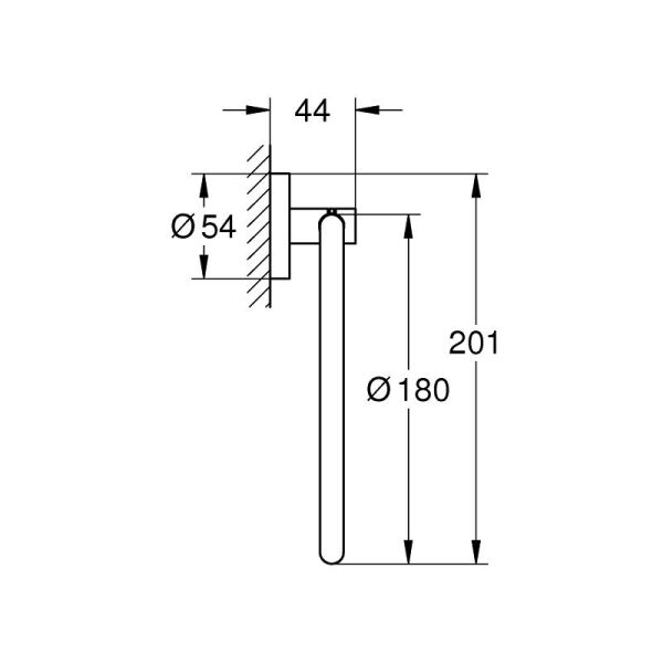 Grohe Essentials Halka Havluluk 40365DA1