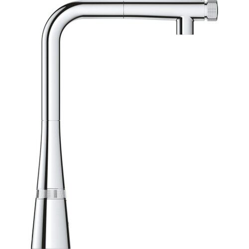 Grohe Eviye Bataryası Spiralli Smartcontrol Zedra Krom - 31593002