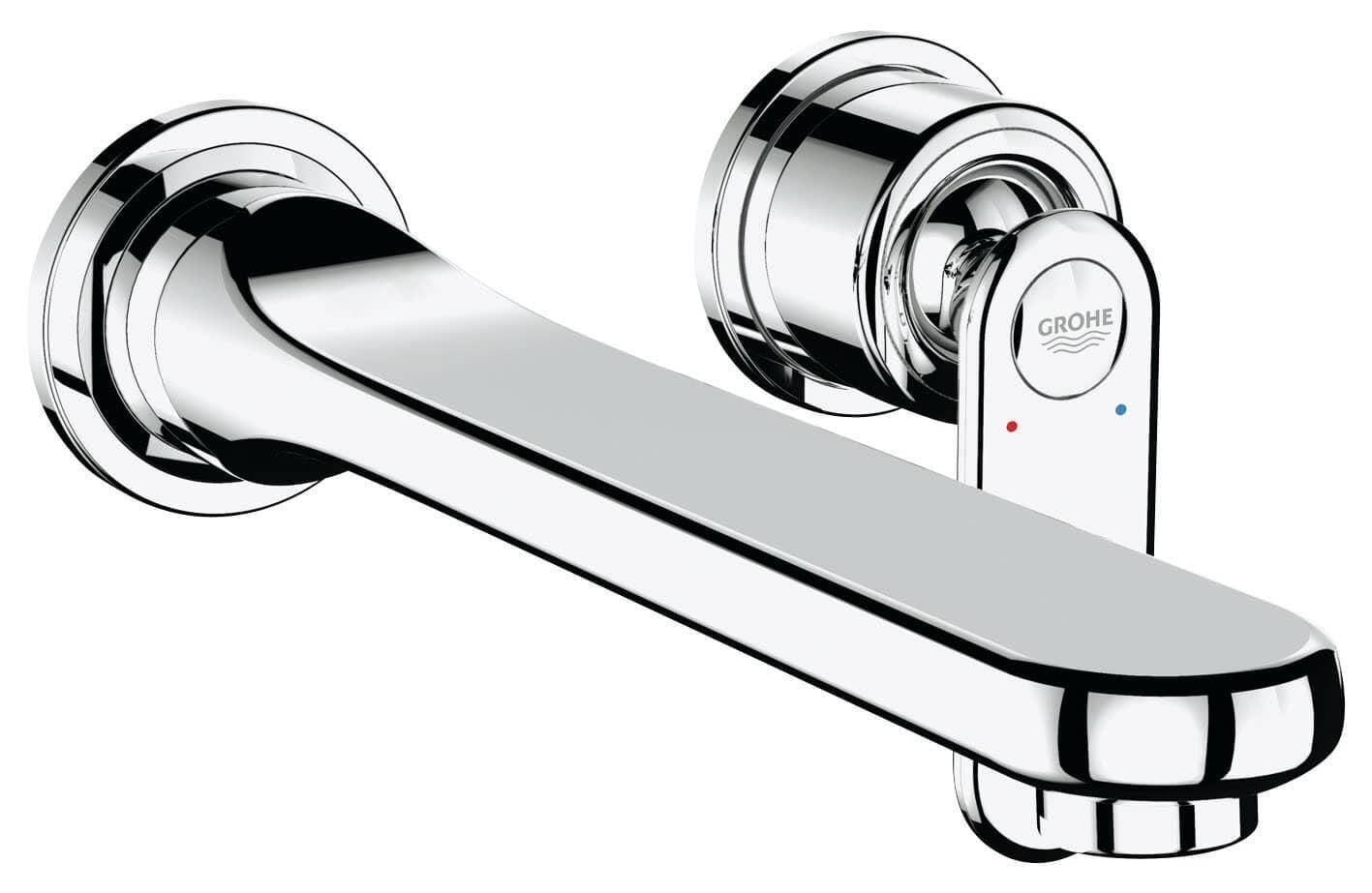 Grohe Veris İki Delikli Duvardan Lavabo Bataryası - 19342000