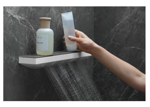 Hansgrohe Rainfinity® Omuz duşu 500 1jet duş rafı ile Mat - 26243700