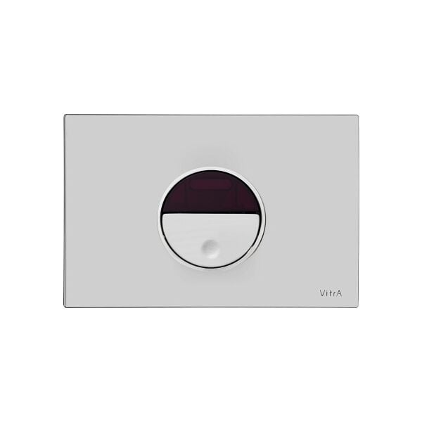 Vitra Pro Temassız Kumanda Paneli 768-1421 Parlak Krom - 8 cm Gömme Rezervuarlar ve El Değmeden Hijyen Ürünleri Için