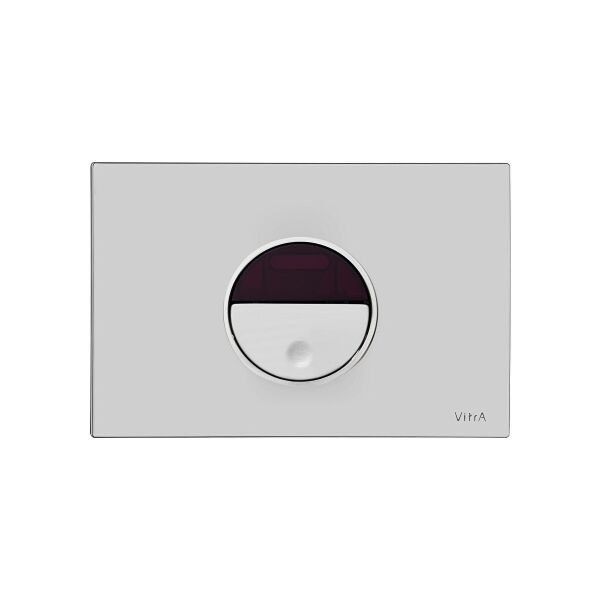 Vitra Pro Temassız Kumanda Paneli 768-1421 Parlak Krom - 8 cm Gömme Rezervuarlar ve El Değmeden Hijyen Ürünleri Için