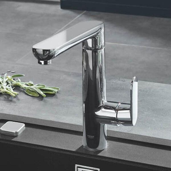 Grohe K7 Tek Kumandalı Döner Borulu Eviye Bataryası - 32175000