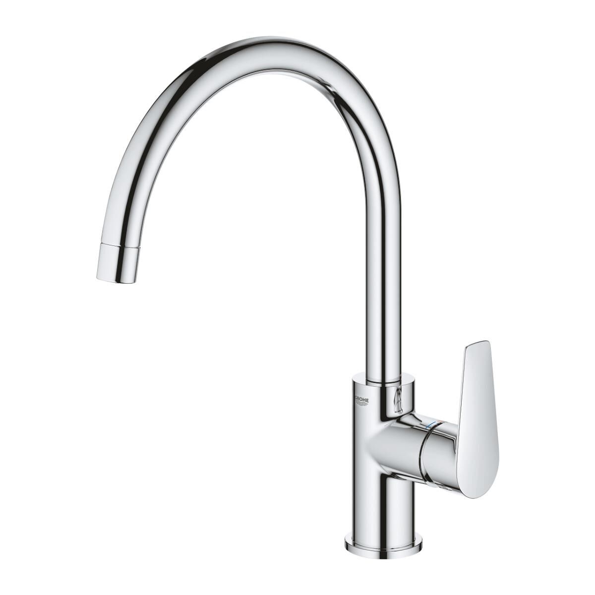 Grohe Bauflow Tek Kollu Eviye Bataryası Yüksek Borulu 31538000