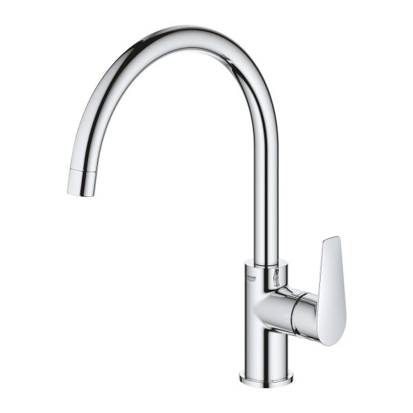 Grohe Bauflow Tek Kollu Eviye Bataryası Yüksek Borulu 31538000
