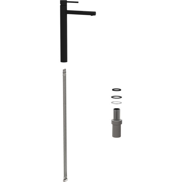 Vitra Origin A4255836WTC Lavabo Bataryası (Yüksek Large), Mat Siyah