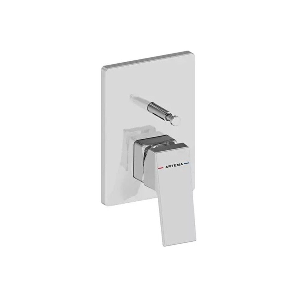 Artema Minimax Square Ankastre Banyo Bataryası (Minibox Sıva Üstü Grubu) Krom A43732
