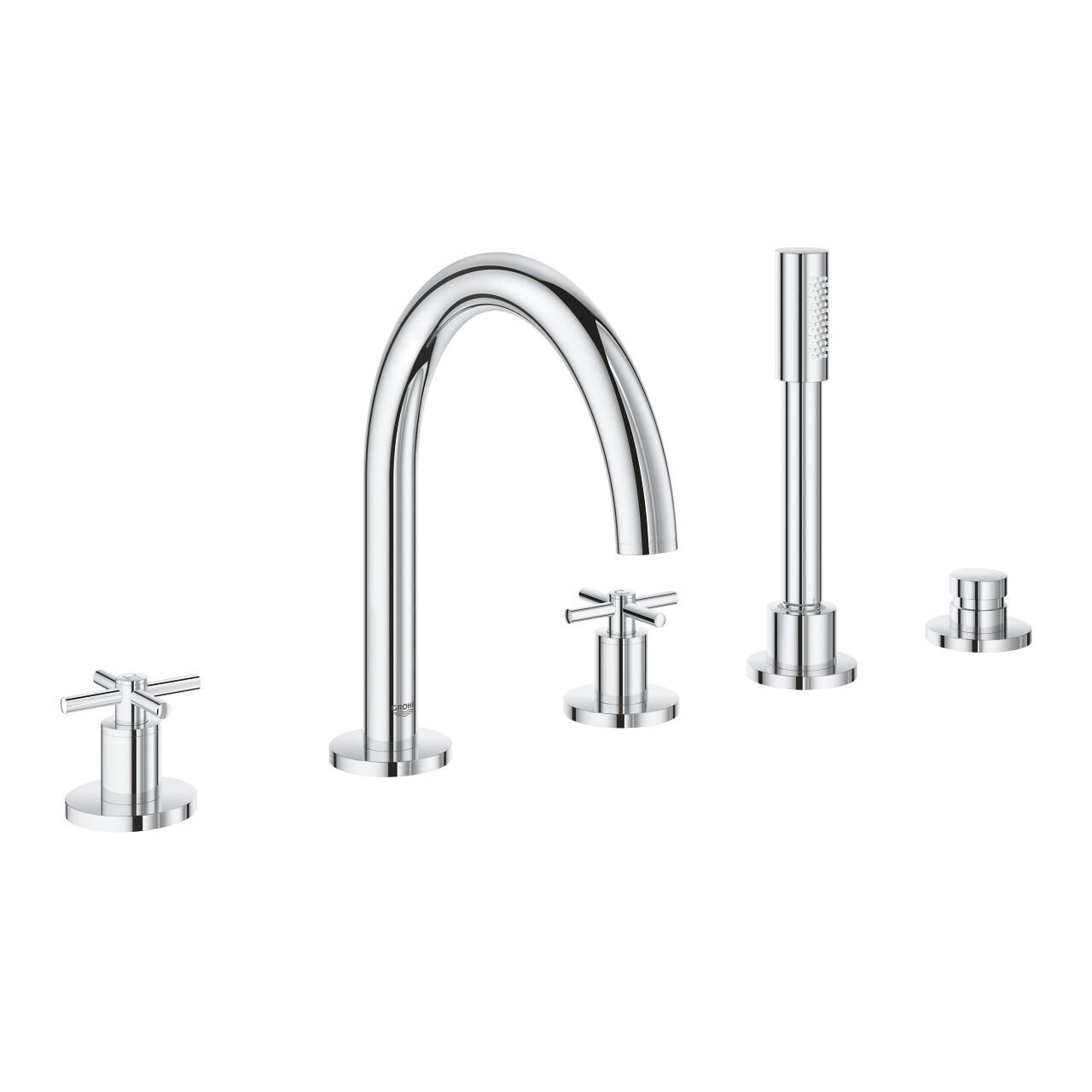 Grohe Atrio 5 Delikli Küvet Bataryası - 19923003