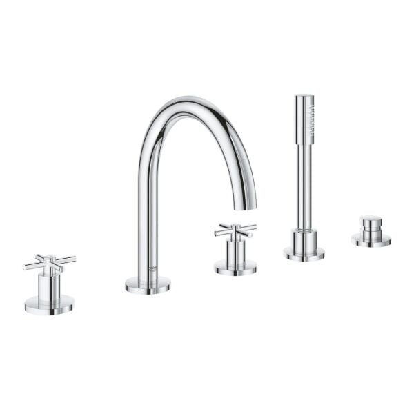 Grohe Atrio 5 Delikli Küvet Bataryası - 19923003