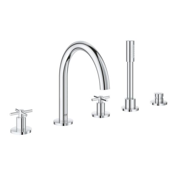Grohe Atrio 5 Delikli Küvet Bataryası - 19923003