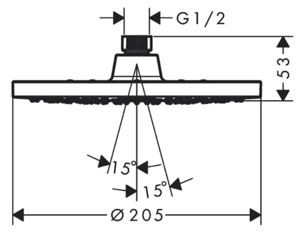 Hansgrohe Vernis Ankastre Duş Seti Gagalı - 71466000set1