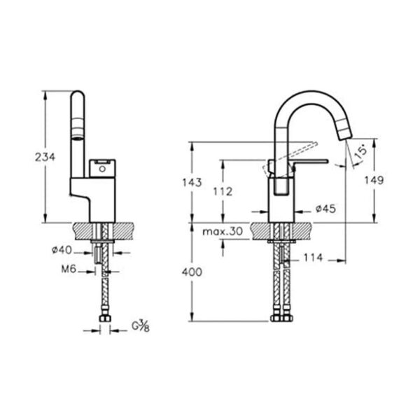 Artema Fold S Lavabo Bataryası A42534