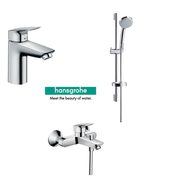 Hansgrohe Logis 3'lü Batarya Seti