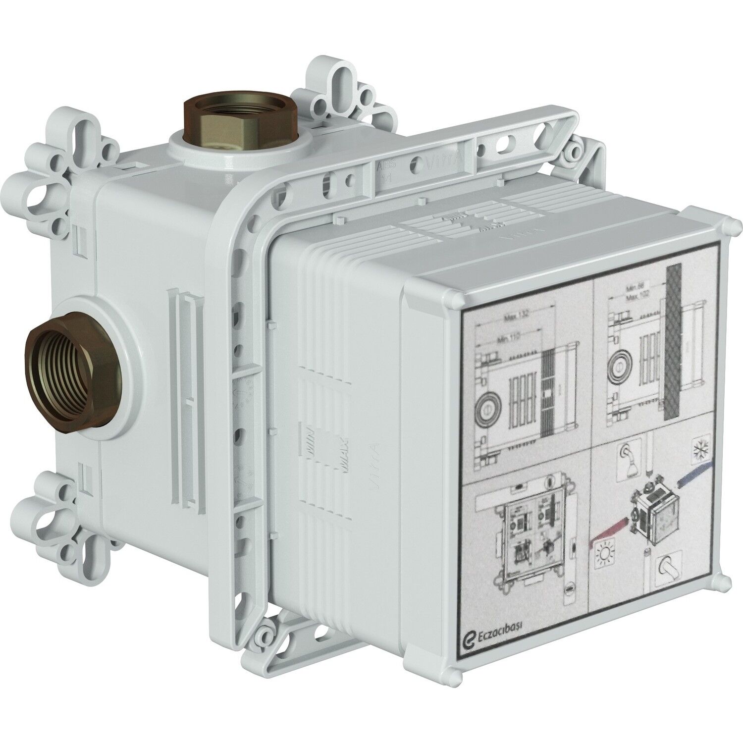 VitrA Origin A42263 V Box Sıva Altı Grubu