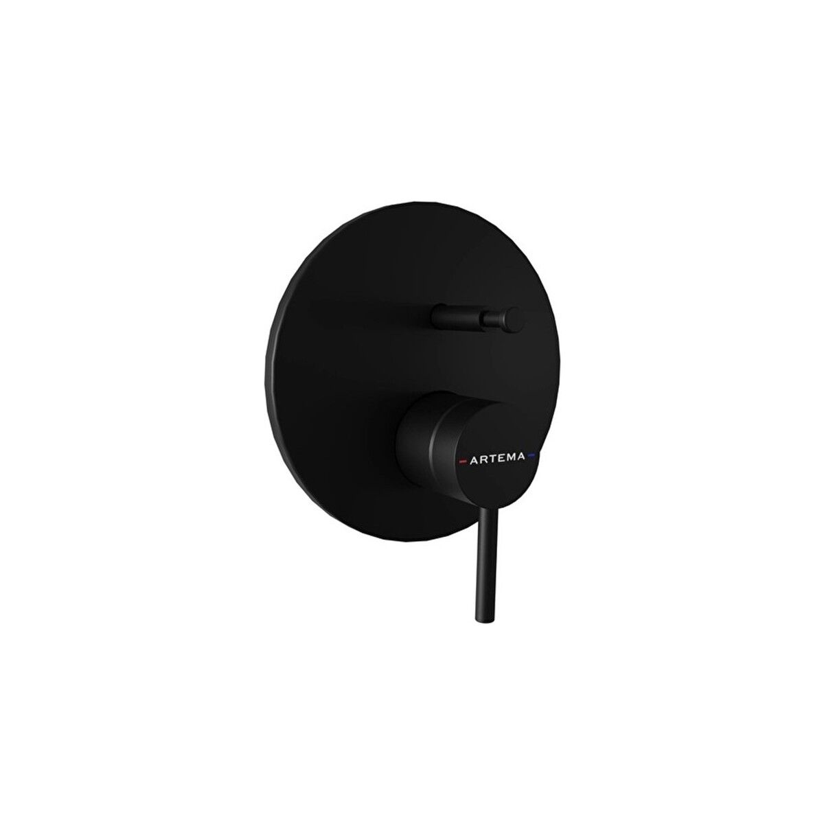 Artema Minimax Ankastre Mekanik Banyo Bataryası Minibox Mat Siyah A4362036