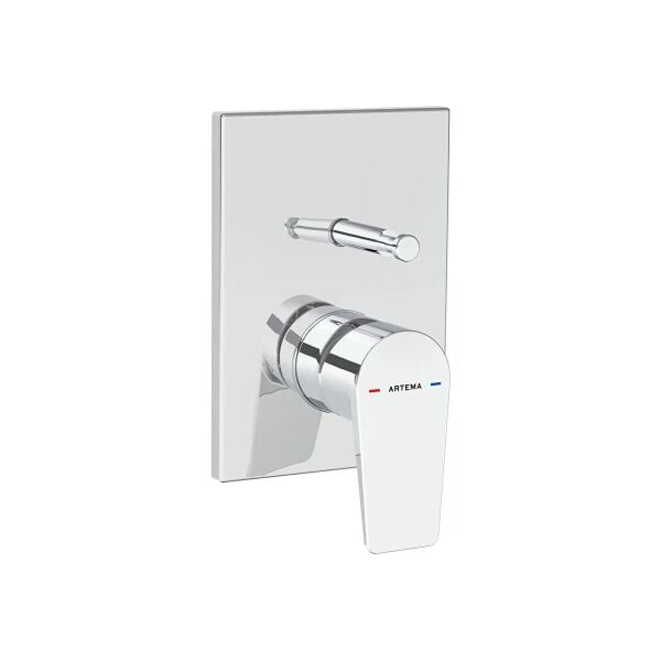 Artema A43208 Flow Square Ankastre Mekanik Banyo Bataryası