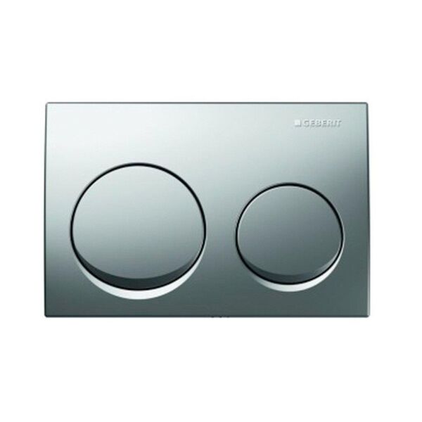 Geberit - Kumanda Kapaklı Alfa10 Çift Basmalı Parlak Krom 115.040.21.1