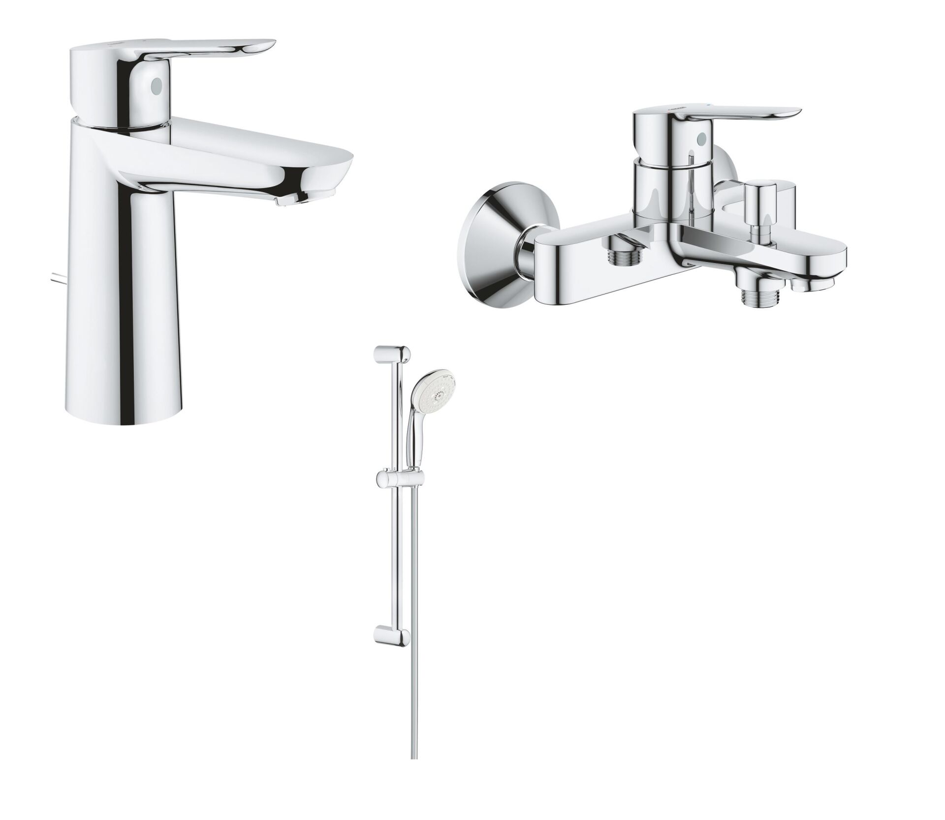 Grohe Bauedge 3'lü Batarya Seti