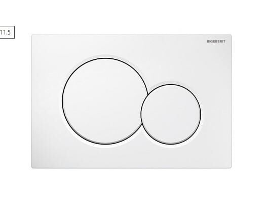 Geberit Kumanda Kapağı Sigma 01 (Beyaz)