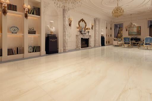 Kütahya Seramik 120*120 Opal Bone Rektifiye Parlak Nano (adet fiyatıdır)