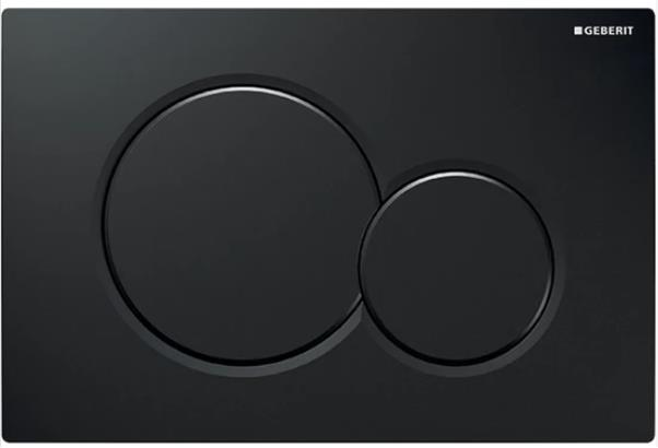 Geberit SIGMA01 115.770.DW.5 Kumanda Kapağı Çift Basmalı ,siyah