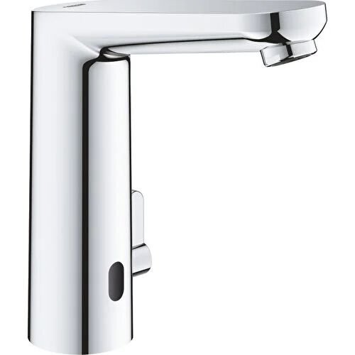 Grohe Eurosmart Cosmopolitan E Fotoselli Lavabo Bataryası, 1/2, L - Boyut, Çift Su Girişli, Ayarlanabilir Sıcaklık Sınırlayıcısı - 36421001