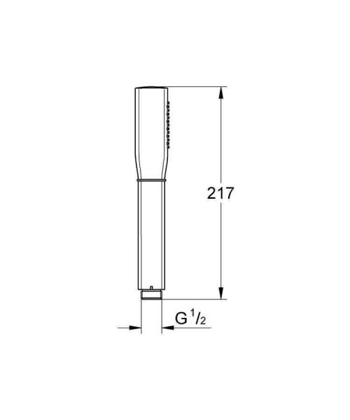 Grohe Grandera™ Stick El Duşu 1 Akışlı - 26037IG0