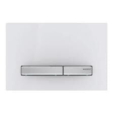 Geberit Kumanda Kapağı Sigma50 - Çift Basmalı (Beyaz)