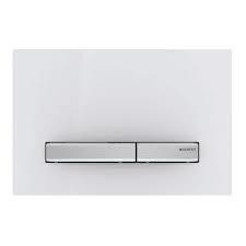 Geberit Kumanda Kapağı Sigma50 - Çift Basmalı (Beyaz)