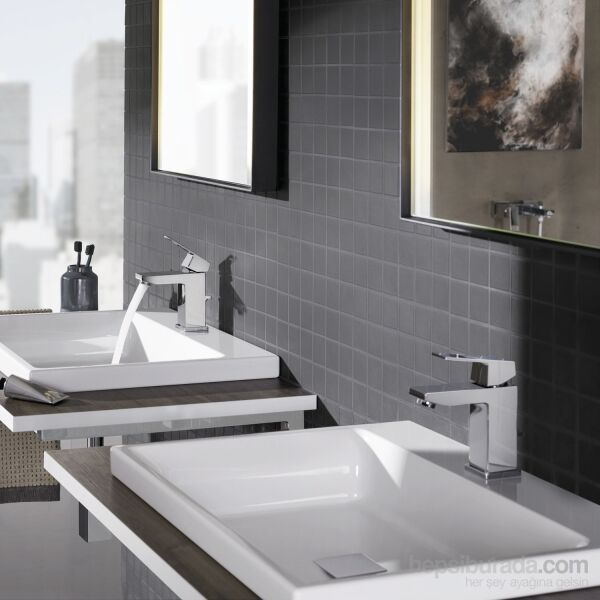 Grohe Eurocube Tek Kumandalı Lavabo Bataryası - 2339000E