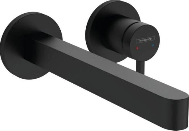 Hansgrohe Finoris Tek Kollu Mat Siyah Lavabo Bataryası - 76050670