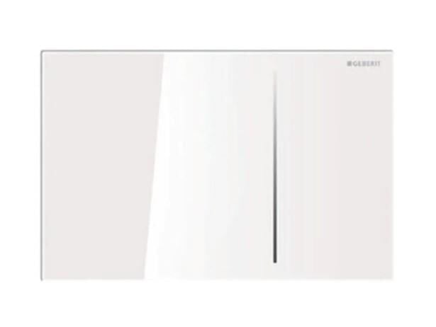 Geberit SIGMA70 Çift Kademeli Kumanda Paneli Beyaz Cam 115.625.SI.1