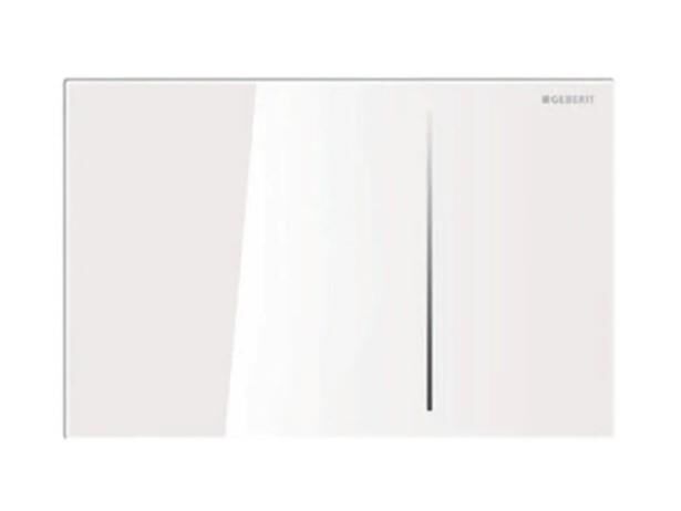 Geberit SIGMA70 Çift Kademeli Kumanda Paneli Beyaz Cam 115.625.SI.1