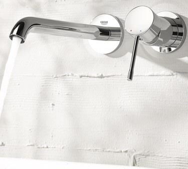 Grohe Essence İki Delikli Duvardan Lavabo Bat.L-Boyut 19967001