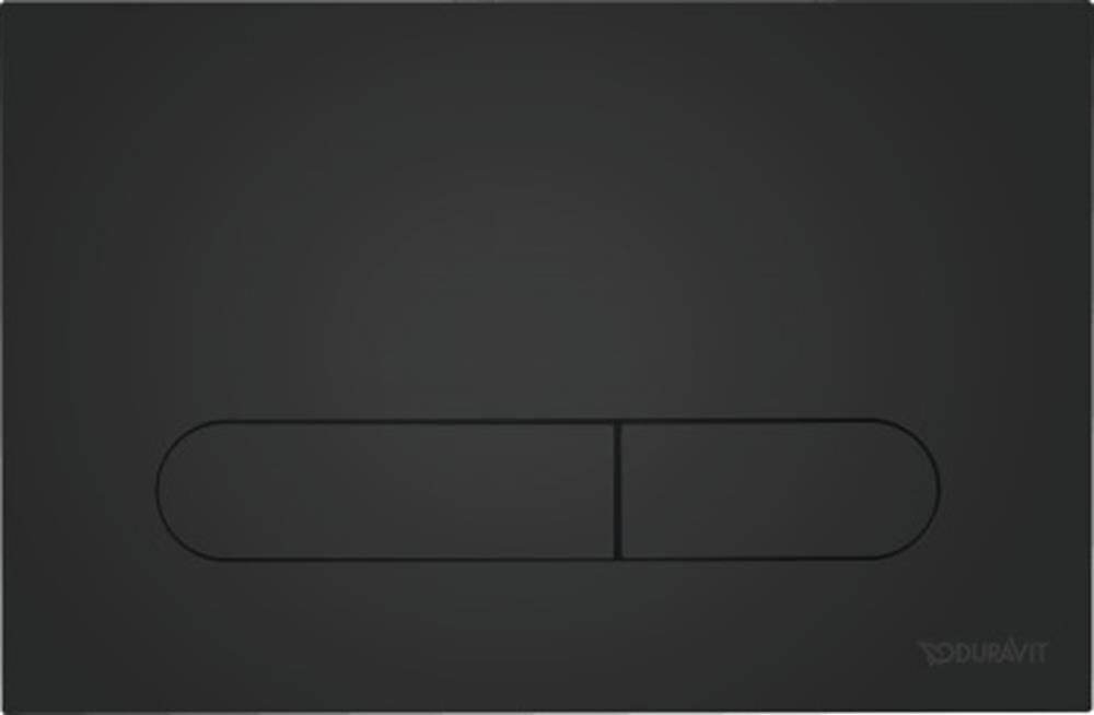 Duravit Beta 100 Kumanda Kapağı, Mat Siyah