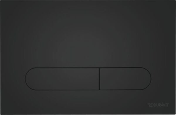 Duravit Beta 100 Kumanda Kapağı, Mat Siyah