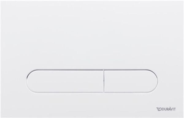 Duravit Beta 100 Kumanda Kapağı, Parlak Beyaz
