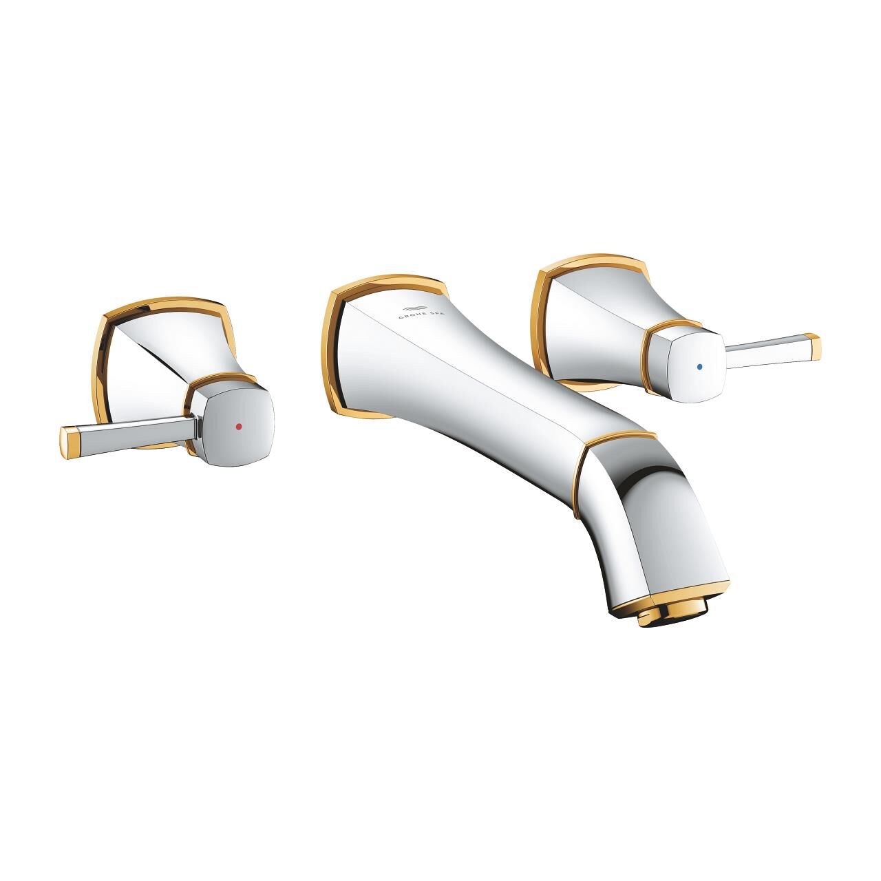 Grohe Grandera 3 Delikli Lavabo Bataryası 1/2'' L-Boyut - 20623IG0