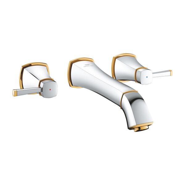 Grohe Grandera 3 Delikli Lavabo Bataryası 1/2'' L-Boyut - 20623IG0