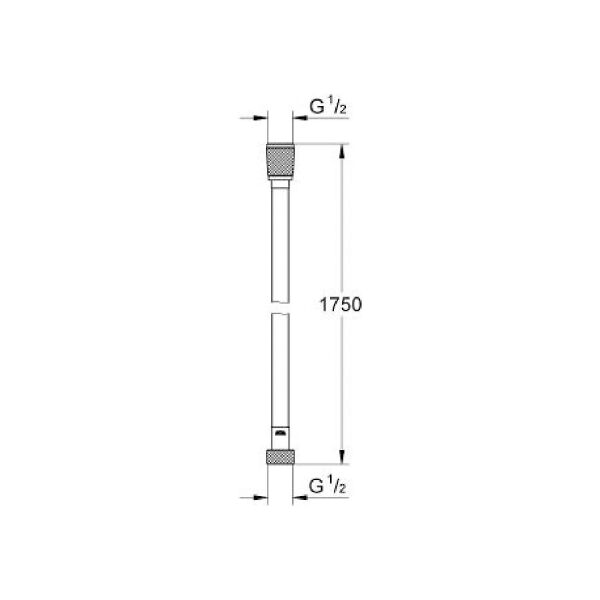 Grohe Relexa Silverfleks Spiral Hortum 175 cm - 28388BE0