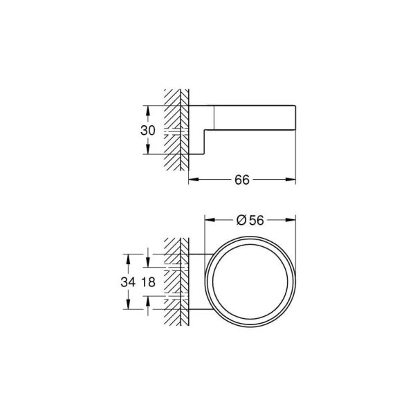 Grohe Selection Sabunluk Tutacağı Brushed Cool Sunrise - 41027GN0