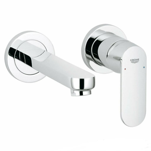 Grohe Eurocosmo İki Delikli Duvardan Lavabo Bataryası - 19381000