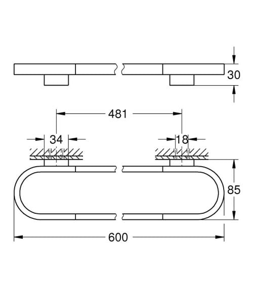 Grohe Selection Havluluk - 41056DA0