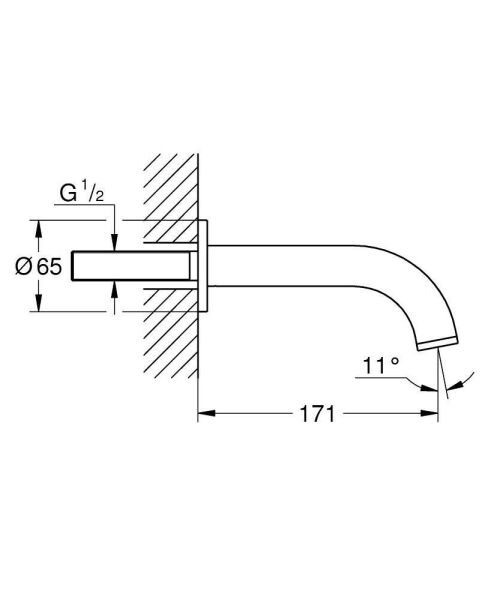 Grohe Atrio Çıkış Ucu - 13487000
