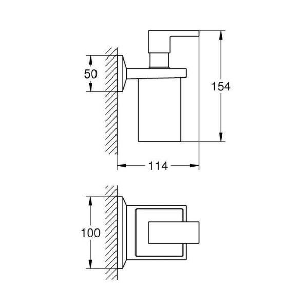 Grohe Allure Brilliant Sıvı Sabunluk - 40894000