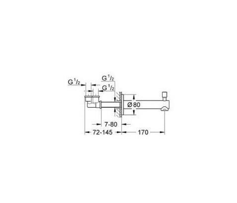 Grohe Concetto Yön Değiştiricili Çıkış Ucu - 13281001