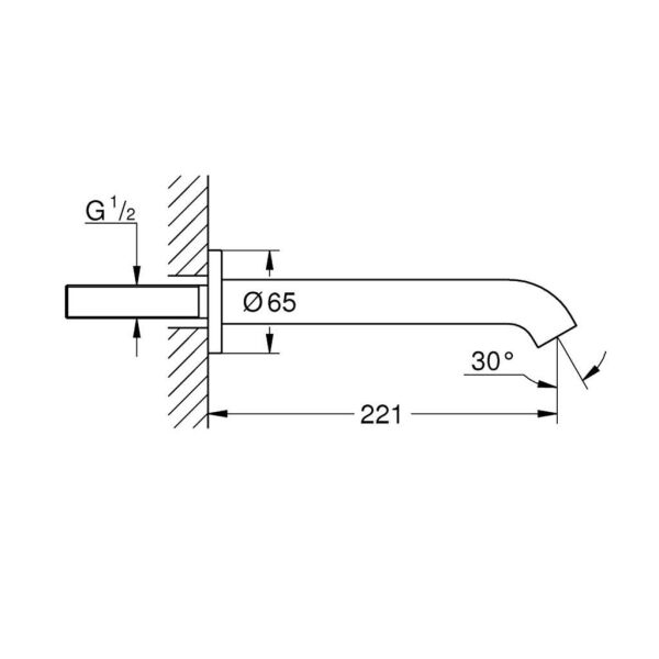 Grohe Essence Çıkış Ucu - 13449AL1